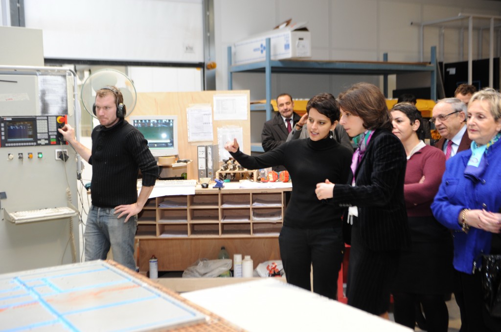Najat Vallaud-Belkacem visite Catherineau - © Razak