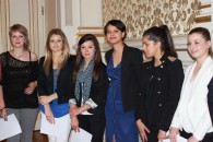 Remise du prix « CLEMI-Causette-Nouvelles news » aux lycéennes de St-Just à Lyon