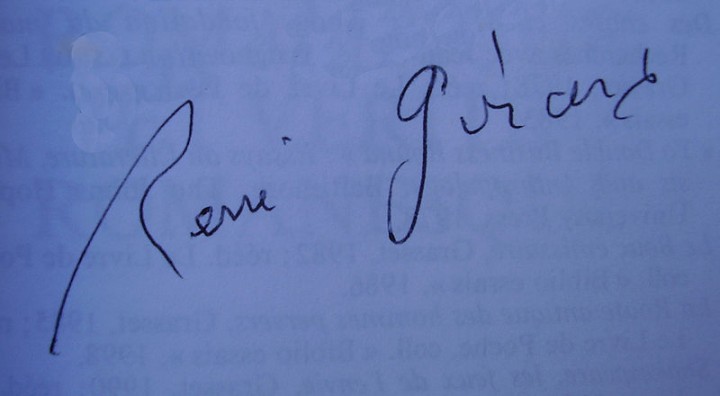 Signature_de_René_Girard